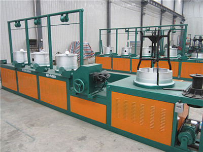 立式轧螺纹拉丝机案例